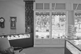 Beautiful interior jewelry store renovation.