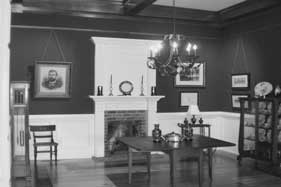 Historic restoration and addition to dinning area in Savannah residence.