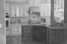 Residential historic kitchen renovation in Savannah.